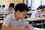 Học sinh dự thi vào lớp 10. (Ảnh: TTXVN).