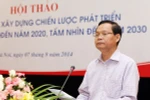 Tổng Thanh tra Chính phủ Huỳnh Phong Tranh. (Ảnh: Lâm Khánh/TTXVN