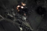 Cuộc không kích của không quân Nga tại Syria. (Nguồn: AFP/TTXVN)