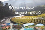 [Infographics] Khám phá 50 thị trấn nhỏ đẹp nhất thế giới