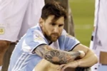 Messi buồn bã sau thất bại ở Copa America. (Nguồn: AP)