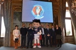 Paris bắt đầu các hoạt đồng cho vòng chung kết EURO 2016. (Ảnh: Bích Hà/Vietnam+)