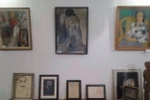 Một số tác phẩm trong bộ sưu tập được trưng bày tại Đức. (Ảnh: Thanh Bình/Vietnam+)