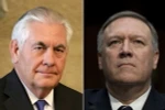 Ông Rex Tillerson (trái) và ông Mike Pompeo. (Nguồn: AFP/TTXVN)