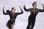 Ccặp đôi Tessa Virtue (trái) và Scott Moir (phải). (Nguồn: THX/TTXVN)
