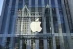 Biểu tượng Apple tại New York, Mỹ. (Nguồn: AFP/TTXVN)