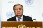 Tổng Thư ký Liên hợp quốc Antonio Guterres. (Nguồn: EPA/TTXVN)