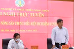 Thứ trưởng Bộ Nông nghiệp và Phát triển nông thôn Trần Thành Nam phát biểu tại hội nghị. (Ảnh: Vũ Sinh/TTXVN)