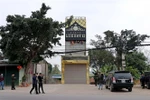 Toàn cảnh quán karaoke Luxury thuộc thôn Cố Thổ, xã Hòa Sơn, huyện Lương Sơn, tỉnh Hòa Bình. (Ảnh: Thanh Hải/TTXVN)