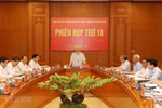 Tổng Bí thư, Chủ tịch nước Nguyễn Phú Trọng phát biểu chỉ đạo phiên họp phiên thứ 18 Ban Chỉ đạo Trung ương về phòng, chống tham nhũng. (Ảnh: Trí Dũng/TTXVN)