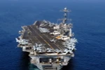 Tàu sân bay USS John C. Stennis của Mỹ. (Nguồn: AFP/TTXVN)