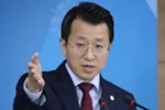Người phát ngôn của Bộ Thống nhất Hàn Quốc Baik Tae-hyun. (Nguồn: Yonhap/TTXVN)