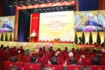 Tổng Bí thư, Chủ tịch nước Nguyễn Phú Trọng đọc diễn văn quan trọng tại buổi lễ. (Ảnh: Trí Dũng/TTXVN)