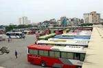 Bến xe Mỹ Đình. (Ảnh: Huy Hùng/TTXVN)