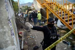 Hiện trường vụ tai nạn. (Nguồn: Reuters)