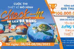 Thông tin về cuộc thi thiết kế mô hình checkin du lịch Đà Nẵng. (Ảnh: Trần Lê Lâm/TTXVN)