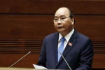 Thủ tướng Chính phủ Nguyễn Xuân Phúc trả lời chất vấn của đại biểu Quốc hội. (Ảnh: Văn Điệp/TTXVN)