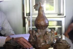 Thông tin đồn số đồ vật này là đồ cổ và có giá trị hàng nghìn tỷ đồng. (Ảnh: Xuân Triệu/TTXVN)
