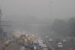 New Delhi chìm trong khói mù. (Ảnh: USA Today)