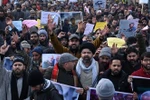 Người dân Tehran phản đối tội ác của Mỹ. (Ảnh: AFP)