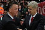 Hai chiến lược gia Wenger và Van Gaal. (Nguồn: Getty Images)