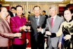 Chiêu đãi đối ngoại trọng thể kỷ niệm 69 năm Quốc khánh tại Lào