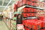 Thực phẩm Hàn Quốc tại một siêu thị. (Nguồn: arirang)