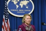 Quyền Trợ lý ngoại trưởng Mỹ Susan Thornton. (Nguồn: THX/TTXVN)