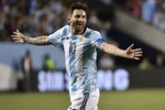 Lionel Messi lập hat-trick cho tuyển Argentina. (Nguồn: Getty Images) 