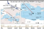 [Infographics] Toàn cảnh vụ tai nạn máy bay MS804 của Egypt Air
