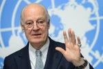 Đặc phái viên Liên hợp quốc về vấn đề Syria Staffan de Mistura. (Nguồn: AFP/TTXVN)