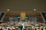 Một phiên họp của Đại Hội đồng Liên hợp quốc. (Nguồn: AFP/TTXVN)
