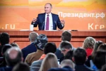 Tổng thống Nga Vladimir Putin. (Nguồn: AFP/TTXVN)