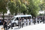 Cảnh sát Thổ Nhĩ Kỳ được triển khai tại Ankara. (Nguồn: AFP/TTXVN)