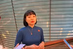 Đại biểu Quốc hội Nguyễn Thị Việt Nga - Phó Trưởng đoàn chuyên trách Đoàn đại biểu Quốc hội tỉnh Hải Dương. (Ảnh: Hùng Võ/Vietnam+)