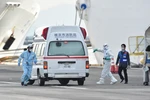 Nhật Bản đang cảnh giác cao độ trước diễn biến mới của tình hình lây nhiễm bệnh viêm đường hô hấp cấp COVID-19. (Ảnh: AFP/TTXVN)