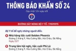 Bộ Y tế phát thông báo khẩn truy tìm người ở 3 trung tâm tiệc cưới