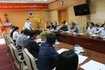 Bộ trưởng Bộ Y tế Nguyễn Thanh Long phát biểu tại cuộc họp (Ảnh: PV/Vietnam+)