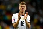 Toni Kroos trong trận gặp Ukraine. (Nguồn: EPA/TTXVN)