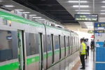 Hà Nội Metro kiến nghị đầu tư lắp tường chắn ke ga đường sắt Cát Linh-Hà Đông. (Ảnh: Minh Sơn/Vietnam+)