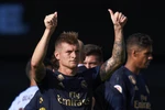 Toni Kroos lập siêu phẩm cho Real Madrid. (Nguồn: Getty Images)