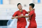 U15 Việt Nam giành vé vào bán kết.