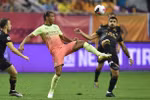Sane không thể giúp Man City tránh khỏi thất bại. (Nguồn: AFP/Getty Images)