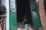 Hiện trường vụ cháy. (Ảnh: Sơn Bách/Vietnam+)