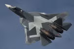 Máy bay tiêm kích tàng hình Sukhoi T-50. (Nguồn: Sputnik)