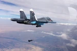 Máy bay chiến đấu của Nga trên không phận Syria. (Nguồn: Bộ Quốc phòng Nga/sputniknews.com)