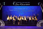 10 sản phẩm, dịch vụ xuất sắc nhất đã được vinh danh tại Sao Khuê 2019. (Ảnh: PV/Vietnam+)