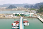 Bến cảng cao cấp Ao Tiên. (Ảnh: TTXVN phát)