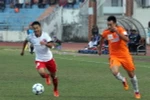 Cầu thủ Merlo (áo cam) đã trở thành Vua phá lưới của giải V-league 2016. (Ảnh: Trần Lê Lâm/TTXVN)