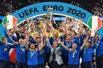 Italy đăng quang EURO 2020. (Nguồn: EPA)